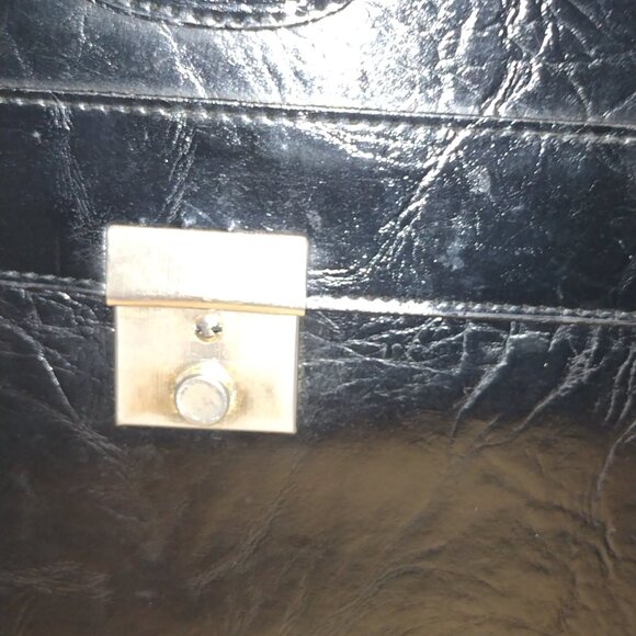 Men or Women's Leather Brief Case by Italian designer Salvi - Picture 6 of 13